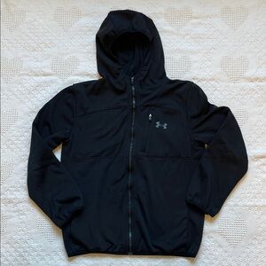 Kids Under Armour Storm Cold Gear Black Jacket